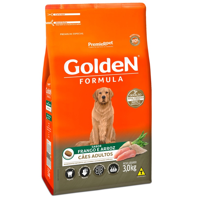 Ração Golden Fórmula para Cães Adultos